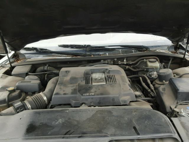 JT8BH28F6V0098947 - 1997 LEXUS LS 400 BLACK photo 7