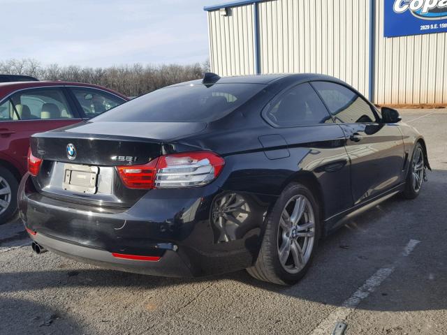 WBA3N3C54EK230365 - 2014 BMW 428 I BLACK photo 4