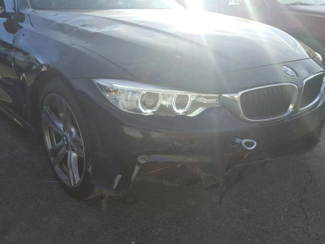 WBA3N3C54EK230365 - 2014 BMW 428 I BLACK photo 9