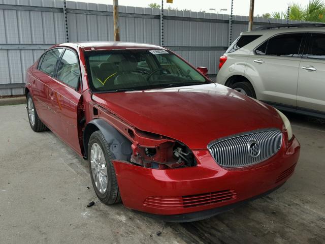 1G4HD57218U189382 - 2008 BUICK LUCERNE CX RED photo 1