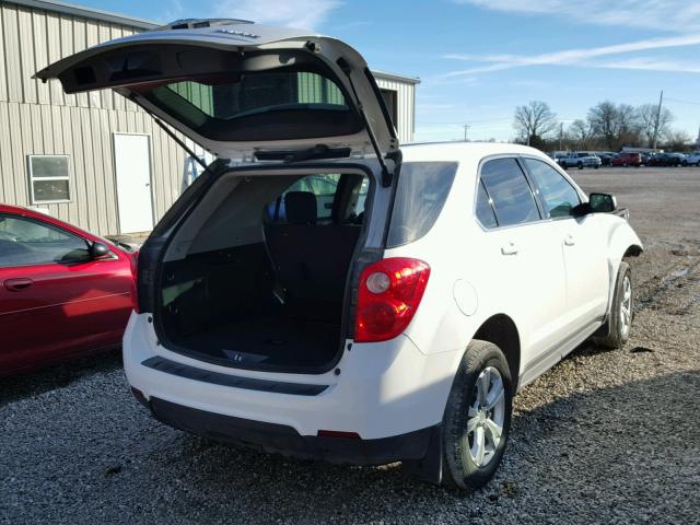 1GNALBEKXDZ129826 - 2013 CHEVROLET EQUINOX LS WHITE photo 4