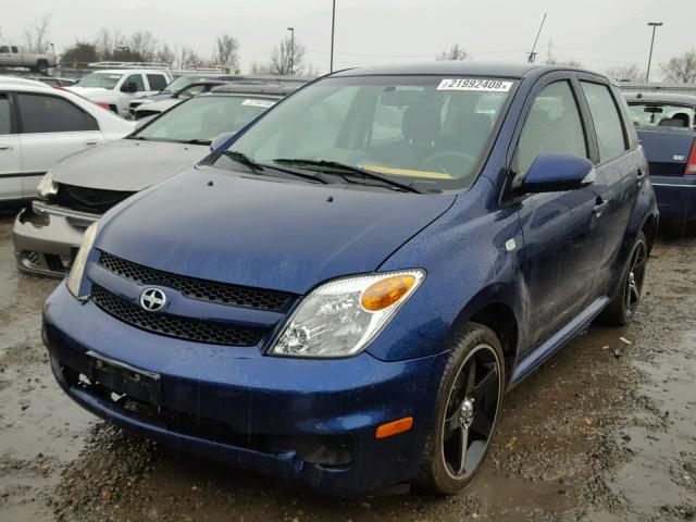 JTKKT624360150477 - 2006 TOYOTA SCION XA BLUE photo 2