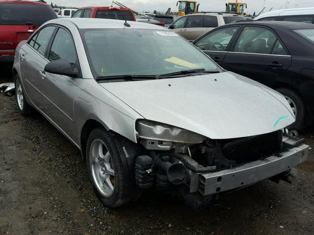 1G2ZG57B084191855 - 2008 PONTIAC G6 BASE SILVER photo 1