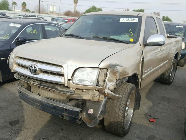 5TBRN341X3S346676 - 2003 TOYOTA TUNDRA ACC BROWN photo 2