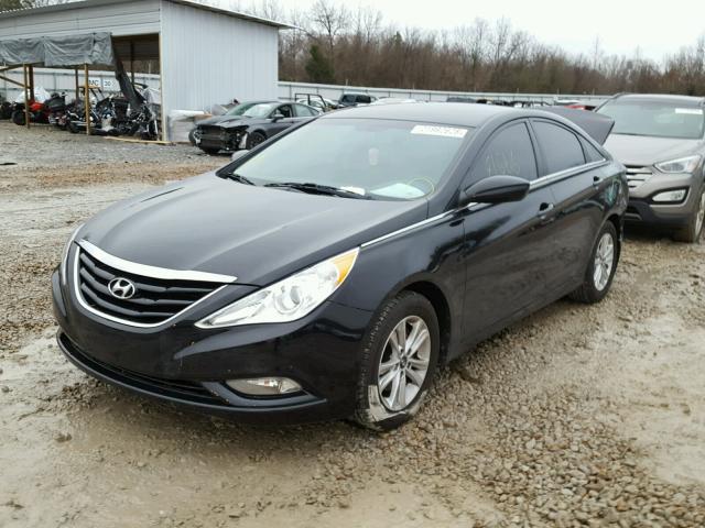 5NPEB4AC9DH747704 - 2013 HYUNDAI SONATA GLS BLACK photo 2