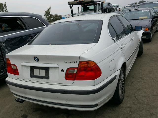 WBAAV53461FJ64267 - 2001 BMW 330 I WHITE photo 4