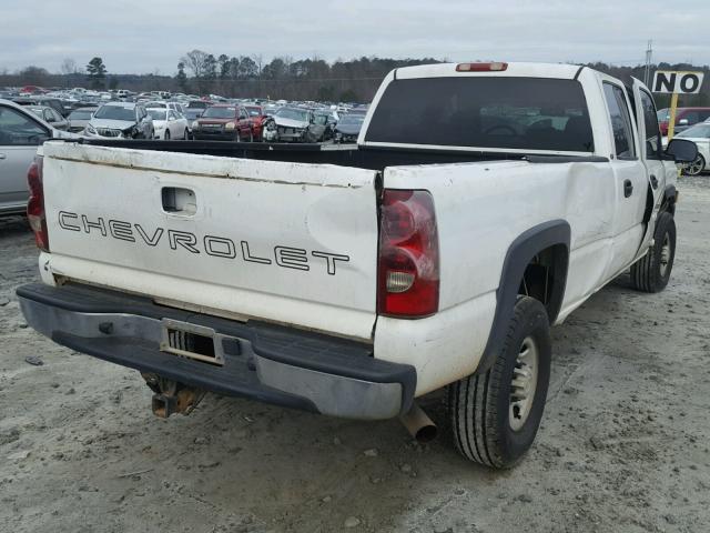 1GCHC23U83F104001 - 2003 CHEVROLET SILVERADO WHITE photo 4