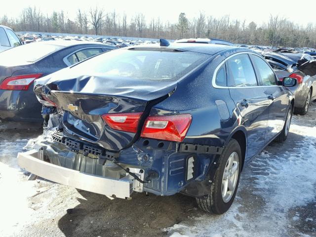 1G1ZB5ST4HF287205 - 2017 CHEVROLET MALIBU LS BLUE photo 4