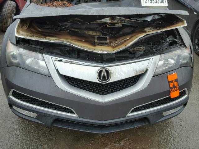 2HNYD2H38CH519082 - 2012 ACURA MDX TECHNO BURN photo 7