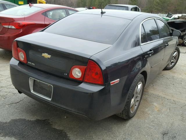 1G1ZH57B79F258281 - 2009 CHEVROLET MALIBU 1LT BLACK photo 4