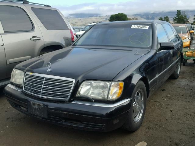 WDBGA51G9XA422324 - 1999 MERCEDES-BENZ S 500 BLACK photo 2