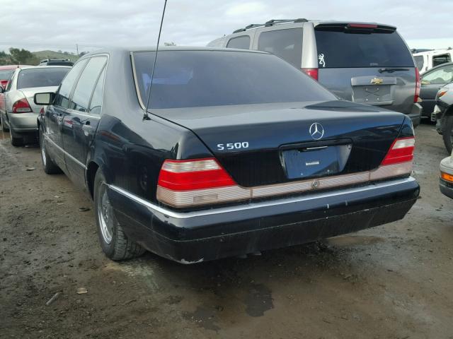 WDBGA51G9XA422324 - 1999 MERCEDES-BENZ S 500 BLACK photo 3