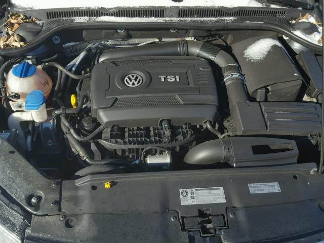 3VW4S7AJ3EM372834 - 2014 VOLKSWAGEN JETTA GLI GRAY photo 7