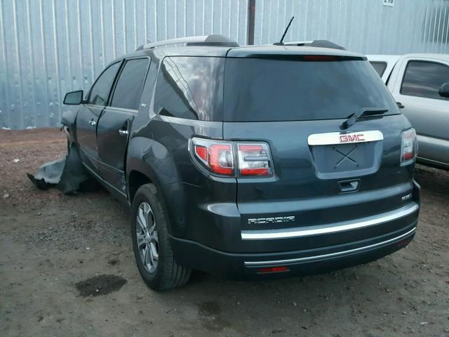 1GKKVSKD7DJ261149 - 2013 GMC ACADIA SLT CHARCOAL photo 3