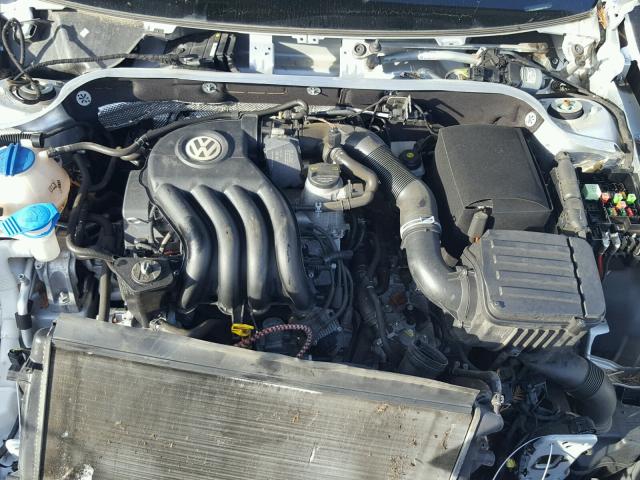 3VW2K7AJ3EM305139 - 2014 VOLKSWAGEN JETTA BASE SILVER photo 7