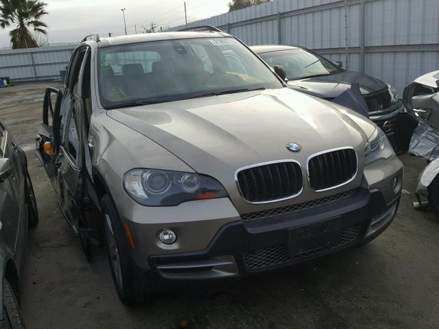 5UXFE43539L266083 - 2009 BMW X5 XDRIVE3 GOLD photo 1