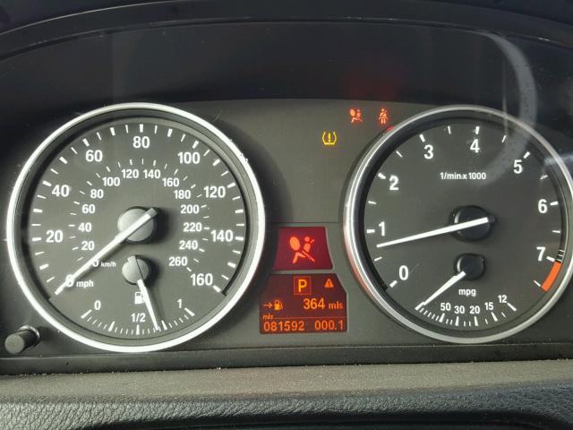 5UXFE43539L266083 - 2009 BMW X5 XDRIVE3 ოქროსფერი ფოტო 8