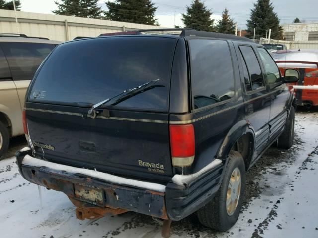 1GHDT13W4V2707087 - 1997 OLDSMOBILE BRAVADA BLACK photo 4