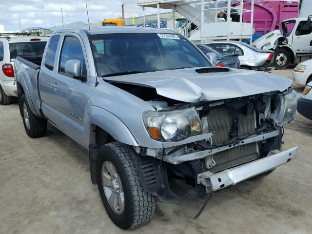 5TETU4GNXAZ719591 - 2010 TOYOTA TACOMA PRE SILVER photo 1