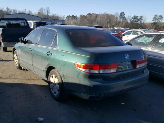 JHMCM56373C061489 - 2003 HONDA ACCORD LX GREEN photo 3