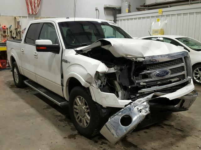 1FTFW1CF3CFC40997 - 2012 FORD F150 SUPER WHITE photo 1