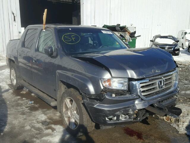 5FPYK1F56CB003875 - 2012 HONDA RIDGELINE GRAY photo 1