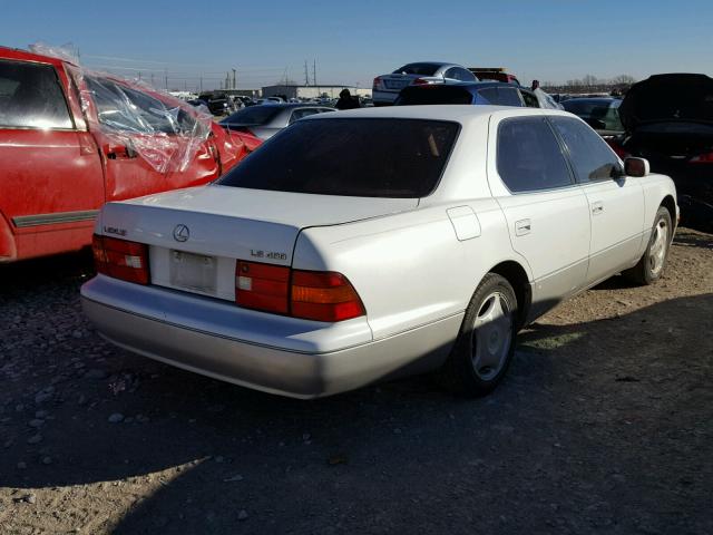 JT8BH28F5Y0177417 - 2000 LEXUS LS 400 WHITE photo 4