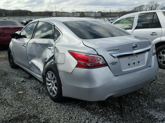 1N4AL3AP8FC189230 - 2015 NISSAN ALTIMA 2.5 ვერცხლისფერი ფოტო 3