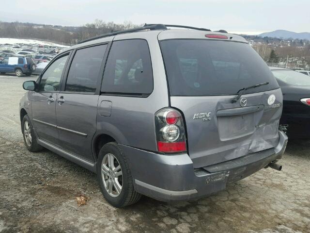 JM3LW28J750546572 - 2005 MAZDA MPV WAGON SILVER photo 3