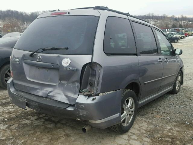 JM3LW28J750546572 - 2005 MAZDA MPV WAGON SILVER photo 4