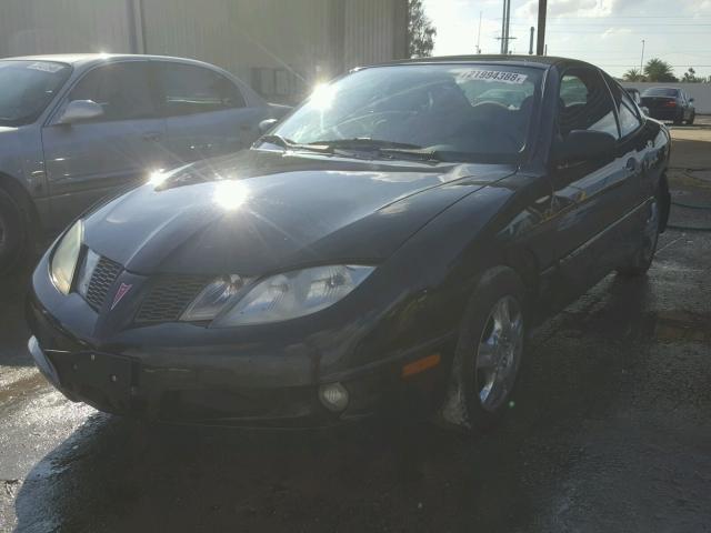 3G2JB12F25S103706 - 2005 PONTIAC SUNFIRE BLACK photo 2