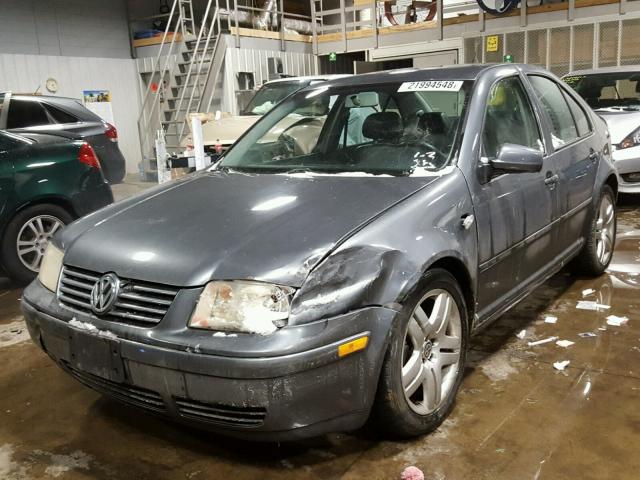 3VWSE69M13M171244 - 2003 VOLKSWAGEN JETTA GLS GRAY photo 2