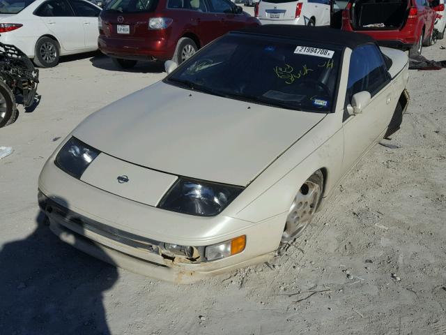 JN1RZ27H8PX002054 - 1993 NISSAN 300ZX CREAM photo 2