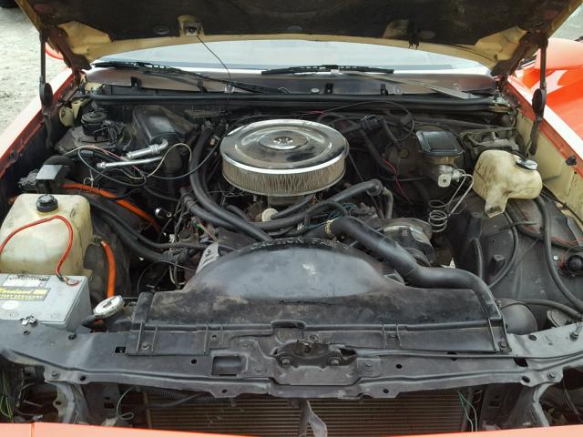 1G1GZ37H0GR167569 - 1986 CHEVROLET MONTE CARL ORANGE photo 7