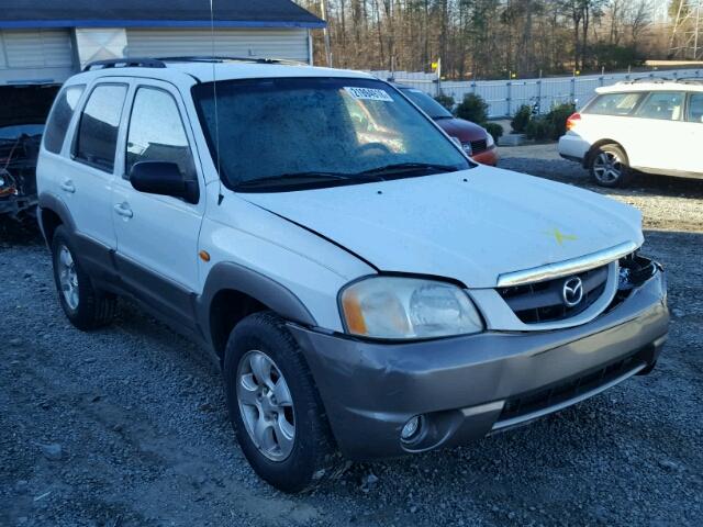 4F2YU09162KM57891 - 2002 MAZDA TRIBUTE LX WHITE photo 1