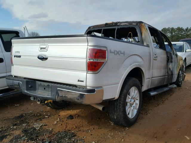 1FTFW1EV1AFA80961 - 2010 FORD F150 SUPER WHITE photo 4