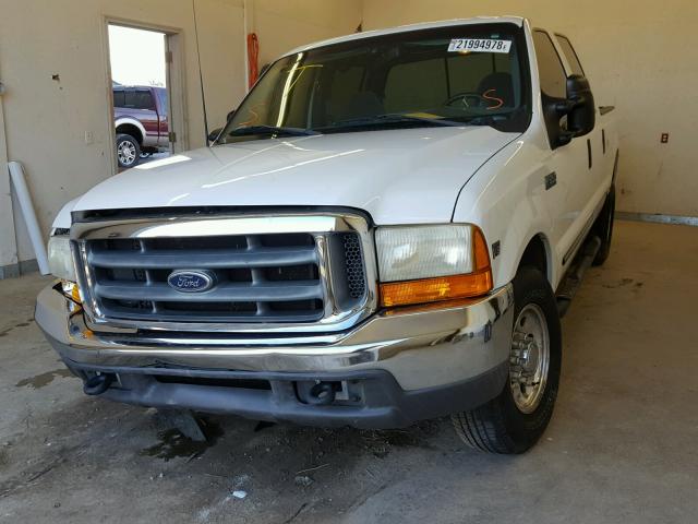 1FTNW20FXXEB61067 - 1999 FORD F250 SUPER WHITE photo 2