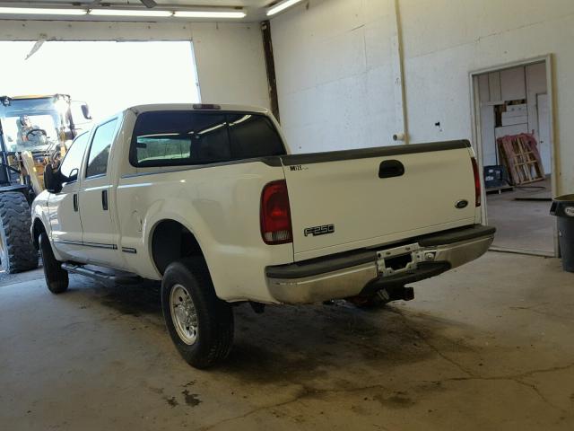 1FTNW20FXXEB61067 - 1999 FORD F250 SUPER WHITE photo 3