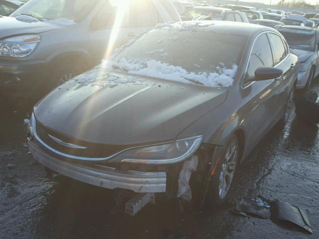 1C3CCCEG5FN512512 - 2015 CHRYSLER 200 C GRAY photo 2