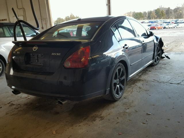 1N4BA41E68C826469 - 2008 NISSAN MAXIMA SE BLACK photo 4