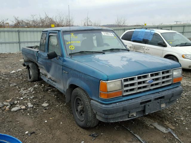 1FTCR14X5NPA10781 - 1992 FORD RANGER SUP GREEN photo 1