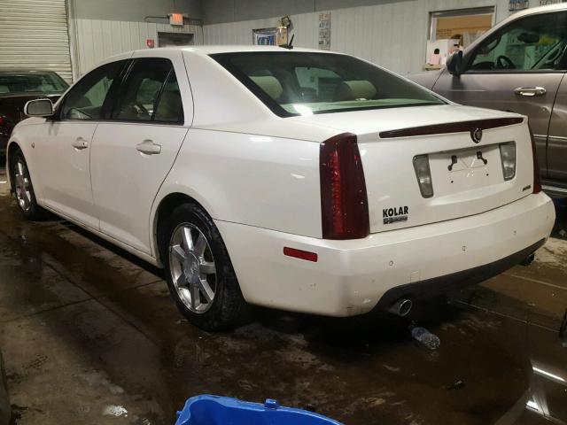 1G6DC67A550174294 - 2005 CADILLAC STS WHITE photo 3
