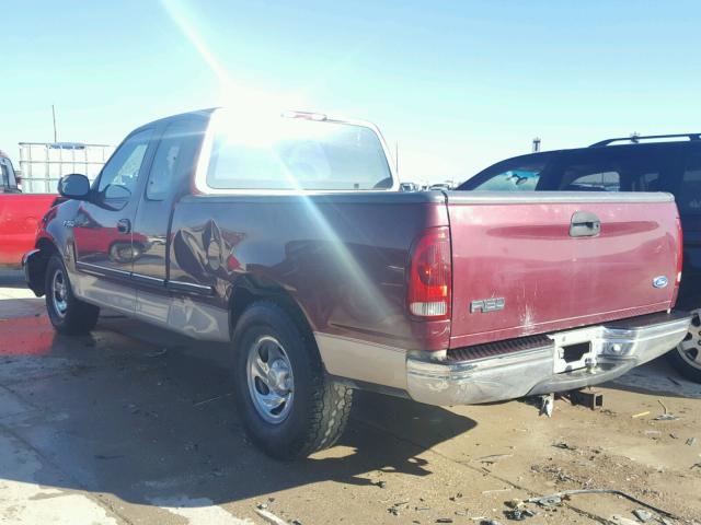 1FTDX1760VNB82029 - 1997 FORD F150 MAROON photo 3