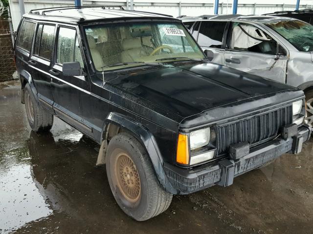 1J4FJ78L1LL257437 - 1990 JEEP CHEROKEE L BLACK photo 1