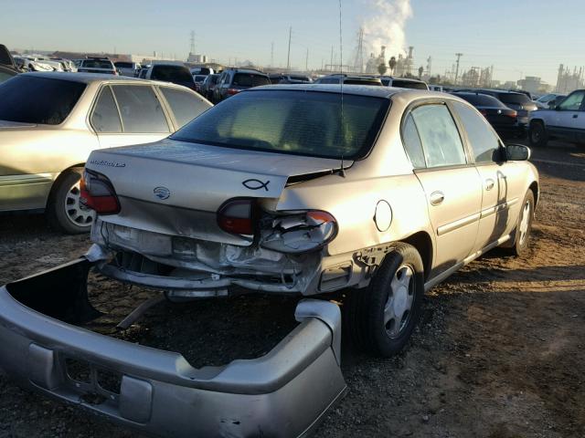 1G1NE52J1Y6160349 - 2000 CHEVROLET MALIBU LS 金色 照片 4
