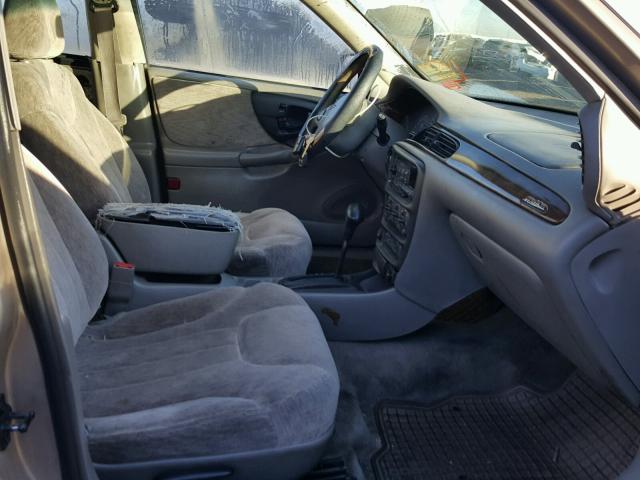 1G1NE52J1Y6160349 - 2000 CHEVROLET MALIBU LS 金色 照片 5