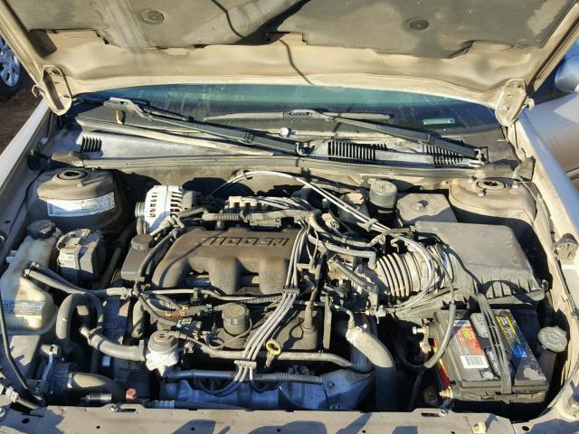 1G1NE52J1Y6160349 - 2000 CHEVROLET MALIBU LS 金色 照片 7