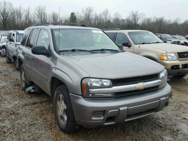 1GNDS13SX82201832 - 2008 CHEVROLET TRAILBLAZE GRAY photo 1