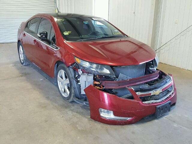 1G1RC6E49BU100437 - 2011 CHEVROLET VOLT RED photo 1