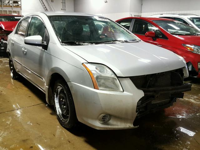 3N1AB6AP0CL713195 - 2012 NISSAN SENTRA 2.0 SILVER photo 1